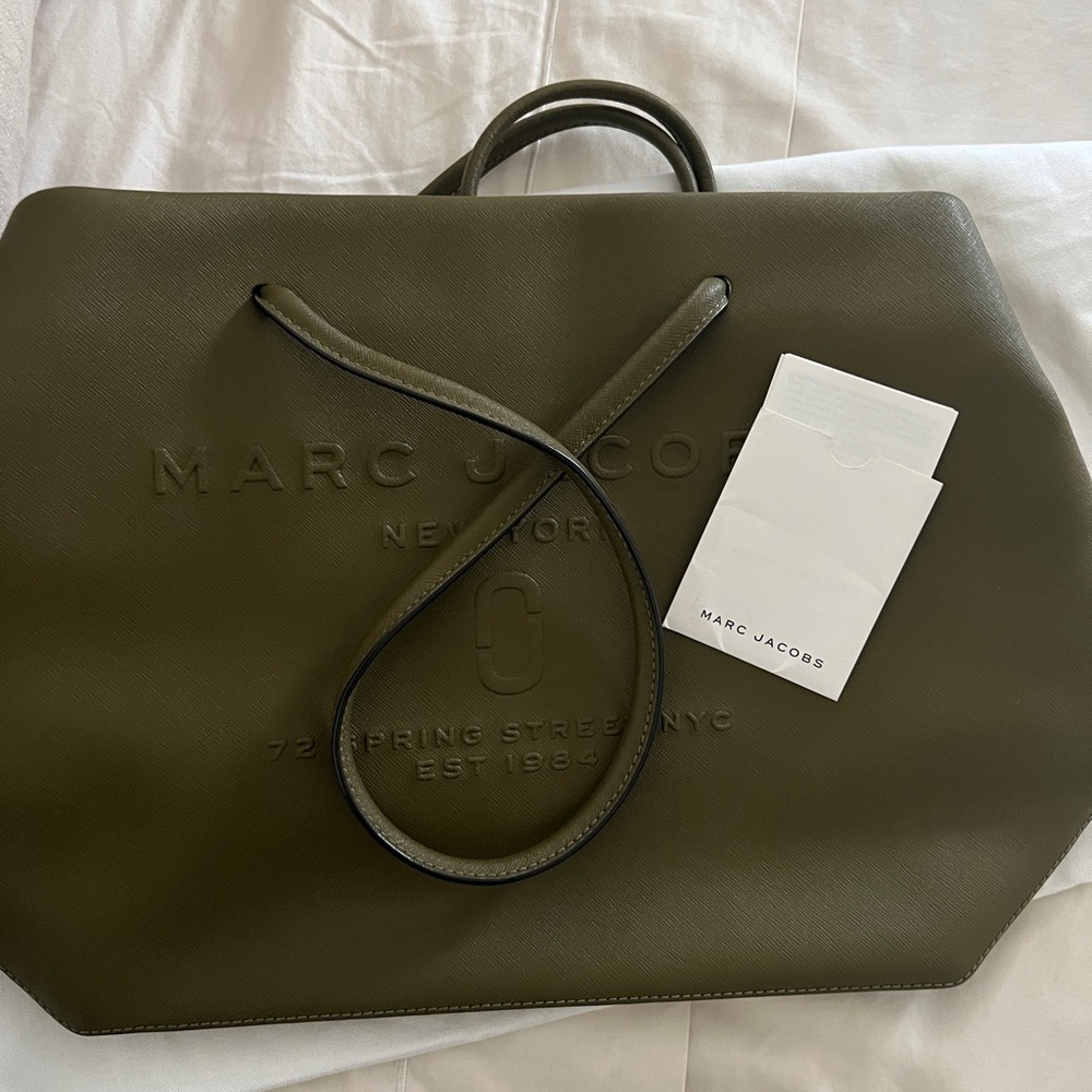 Marc Jacobs Olive Green Shoulder Bag
